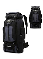 Mochila Para Trekking 75 Litros Viaje Camping Impermeable Senderismo Sports