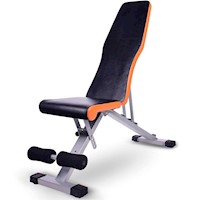 Banca Romana Sport Fitness FP-0231 Negro/Naranja