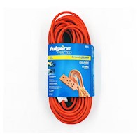 Extensión Uso Rudo Naranja 15mts Calibre 2X16 Fp0113 Fulgore