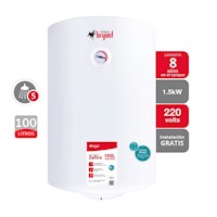 Terma Eléctrica Bryant Zafiro 100L de Colgar 220V 4 Duchas