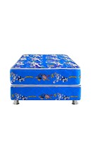 Cama americana Forli looney tunes azul 1.5 plazas + colchón + 1 almohada