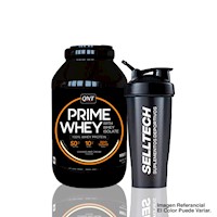 Proteína Qnt Prime Whey 4.4lb Cookies And Cream + Shaker
