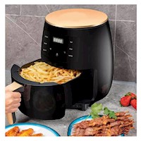 Freidora Aire Airfryer Digital 6 Litros Sin Aceite 2400W Extra Grande