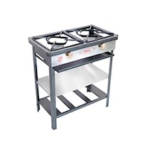 Cocina Semi Industrial Fadicc Diva con División de 2 Hornillas