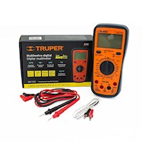Multimetro Digital Profesional 2B-750V CA/CC Truper 10402