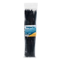 CINTILLO DE PLÁSTICO NEGRO  X 25 UNDFU0791  Fulgore