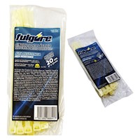 CINTILLO PLÁSTICO ALTA RESISTENCIA 20CM  X 10 UND FU1390 Fulgore