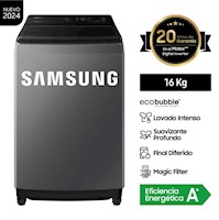 LAVADORA SAMSUNG 16KG DIGITAL INVERTER WA16CG6441BDPE - GRIS