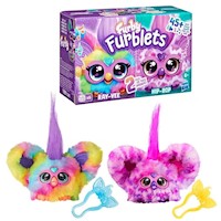 Furby Furblet Duo Pack Muñecos Interactivos Ray Vee-Hip Hop