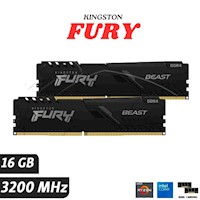 Memoria Ram Fury Beast 16gb 3200mhz Ddr4