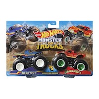 Hot Wheels Monster Trucks 1:64 X2 Surtido
