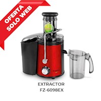 Extractor de jugos Finezza FZ-6098EX fruta entera