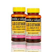 Lecithin With B6 Plus Apple Cider Vinegar100 Softg PackX2