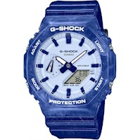 Reloj Hombre G-Shock Análogo - Digital GA-2100BWP-2ADR