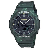 Reloj G-shock GA-2100FR-3ADR de Resina Verde