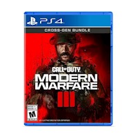 PS4 Videojuego Call of Duty Modern Warfare III