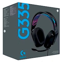Audifonos c/ Microfono Gamer G335 Multiplataforma Negro