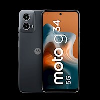 Celular Motorola G34 8GB 256GB 5G Negro