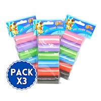 Kit 3 paquetes Bolsas para heces de mascota - 6 colores
