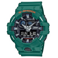 Reloj Hombre G-Shock Resina Verde con Negro GA-700SC-3A