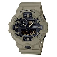 Reloj G-Shock Resina Beige con negro GA-700UC-5A