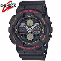 Reloj Casio G-Shock GA140-1A4 Digital Analógico Luz Led Resina Negro