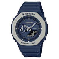 Reloj Hombre G-Shock Resina Azul con Gris GA-2110ET-2A