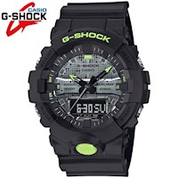 Reloj Casio G-Shock GA800DC-1A Digital Analógico Acuático Negro