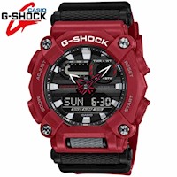 Reloj Casio G-Shock GA900-4A Digital Analogico Luz LED Acuático Rojo Negro