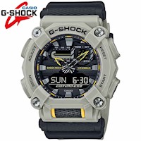 Reloj Casio G-Shock GA900HC-5A Digital Analógico Acuático Luz Led Resina Gris