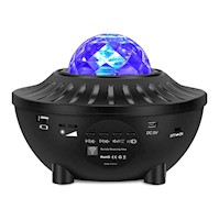 Proyector Parlante Galaxia Bluetooth Luces Led Control