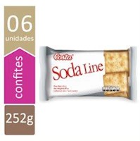 GALLETA SODA LINE 6x42 GR