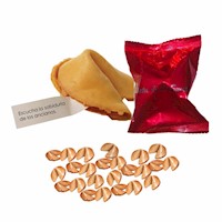 Galletas De La Suerte Frases Fortuna Rojo Pack 24u