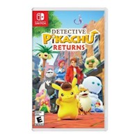 VIDEOJUEGO DETECTIVE PIKACHU RETURNS SWITCH