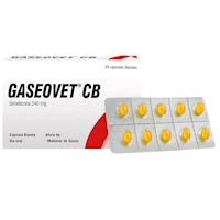Gaseovet CB 240 mg Cápsulas Blandas