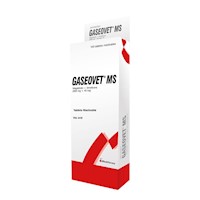 Gaseovet MS 800 mg + 40 mg Tabletas Masticables