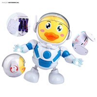 Juguete Musical pato Espacial Baila con Luces Lindo Diseño