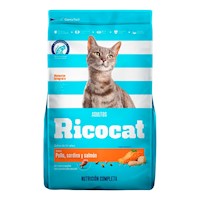 Comida Gato Adulto Ricocat de Pollo, Sardina y Salmón 15kg