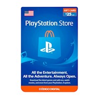 Gift Card PlayStation Network $25 (Código digital)