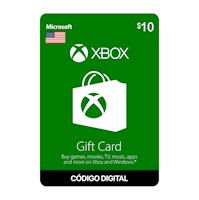 Gift Card Xbox Live $10 (Código digital)