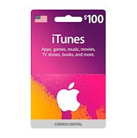 Gift Card iTunes $100 (Código digital)