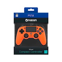 Mando PS4 Nacon Controller Wired Compact Orange