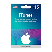 Gift Card iTunes 15 Código digital