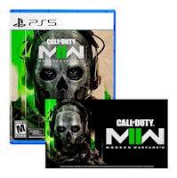 Call Of Duty Modern Warfare II + Poster Playstation 5 Latam