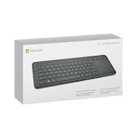 Teclado Microsoft Keyboard All-In-One Wireless Spanish Black
