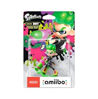 Amiibo Series Splatoon Nintendo Switch Inkling Boy Verde Green