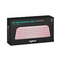 Teclado Logitech Mx Keys Mini Multi-Device Bt Iluminado Rosa Sp