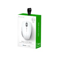 Mouse Gamer Razer Pro Click Mini Mobile Wireless 12000 Dpi 2.4Ghz/Bluetooth White