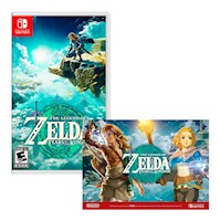 The Legend Of Zelda Tears Of The Kingdom Nintendo Switch + Poster