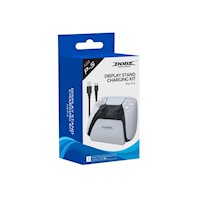 Soporte Cargador Dobe Para Mando Dualsense PS5 Blanco